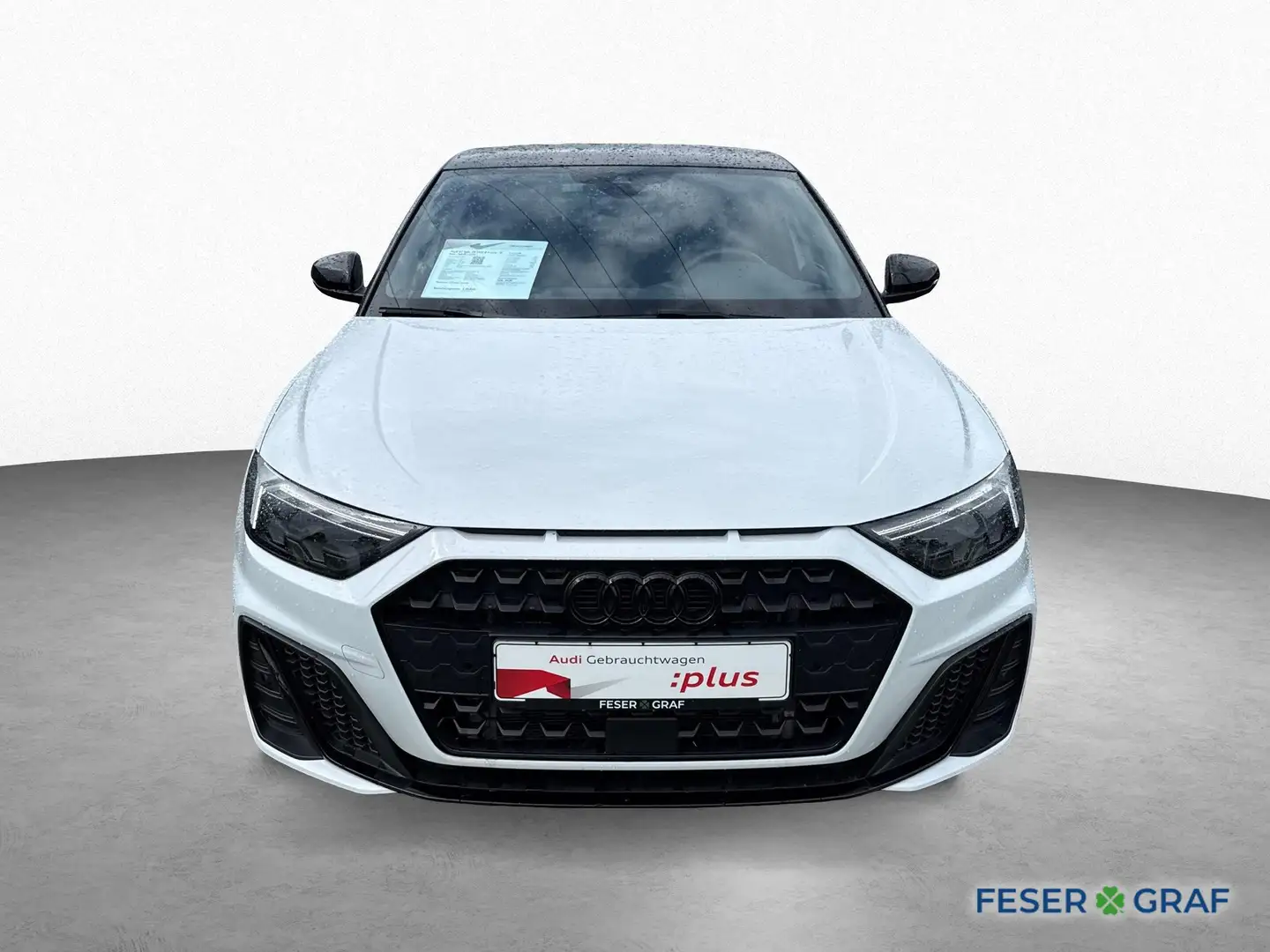 Audi A1 Sportback S line-NAVI-LED-17"-OptikP-Kontrast Weiß - 2