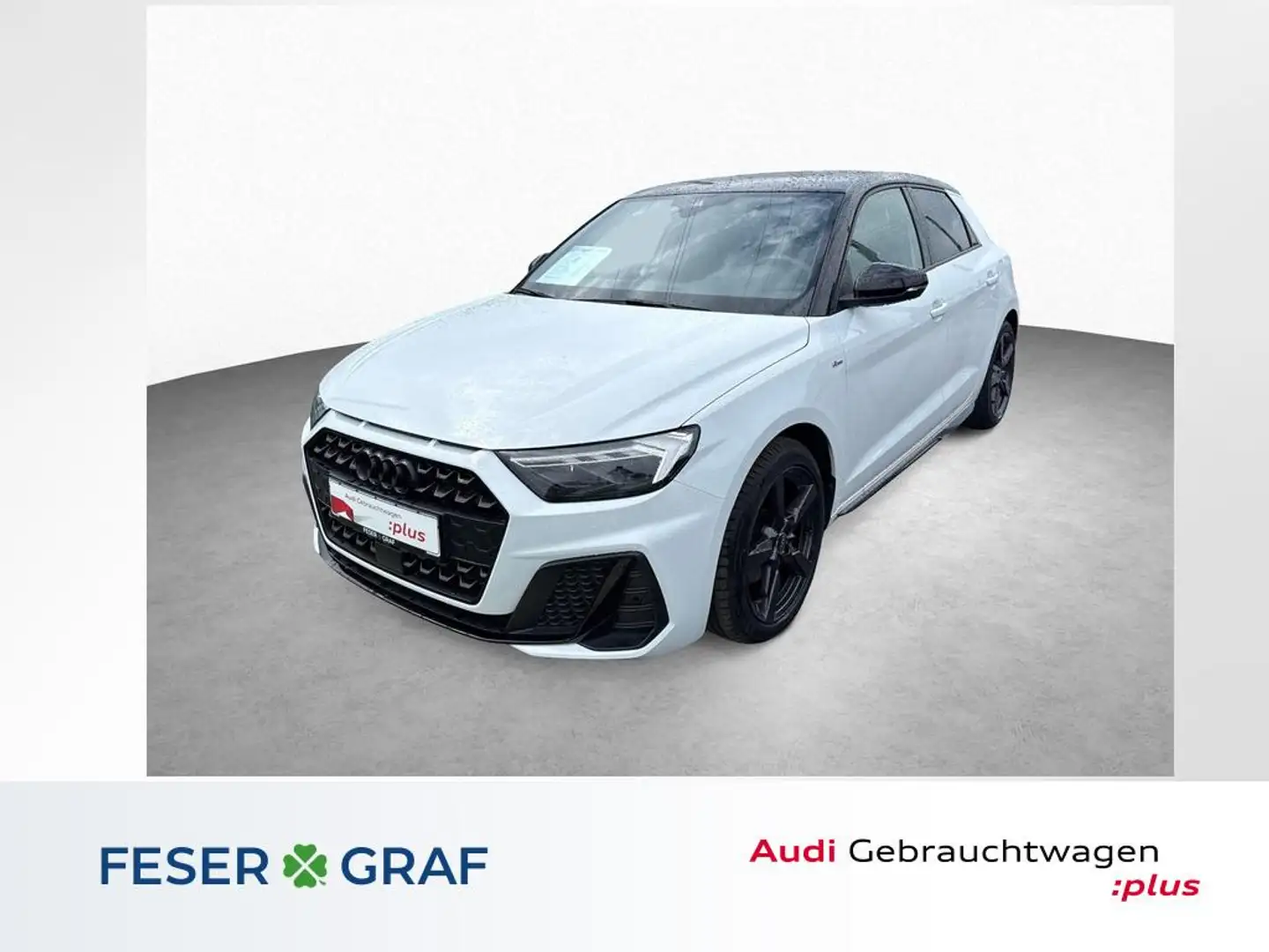 Audi A1 Sportback S line-NAVI-LED-17"-OptikP-Kontrast Weiß - 1