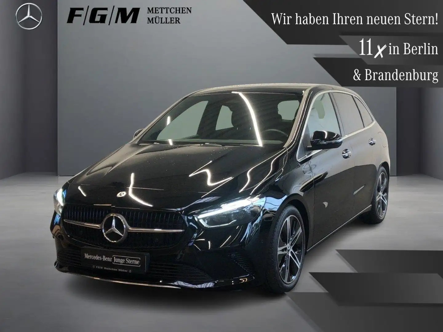 Mercedes-Benz B 200 Progressive KeyGo|MBeam|TWA|Sitzhz|Kam|LED Schwarz - 1