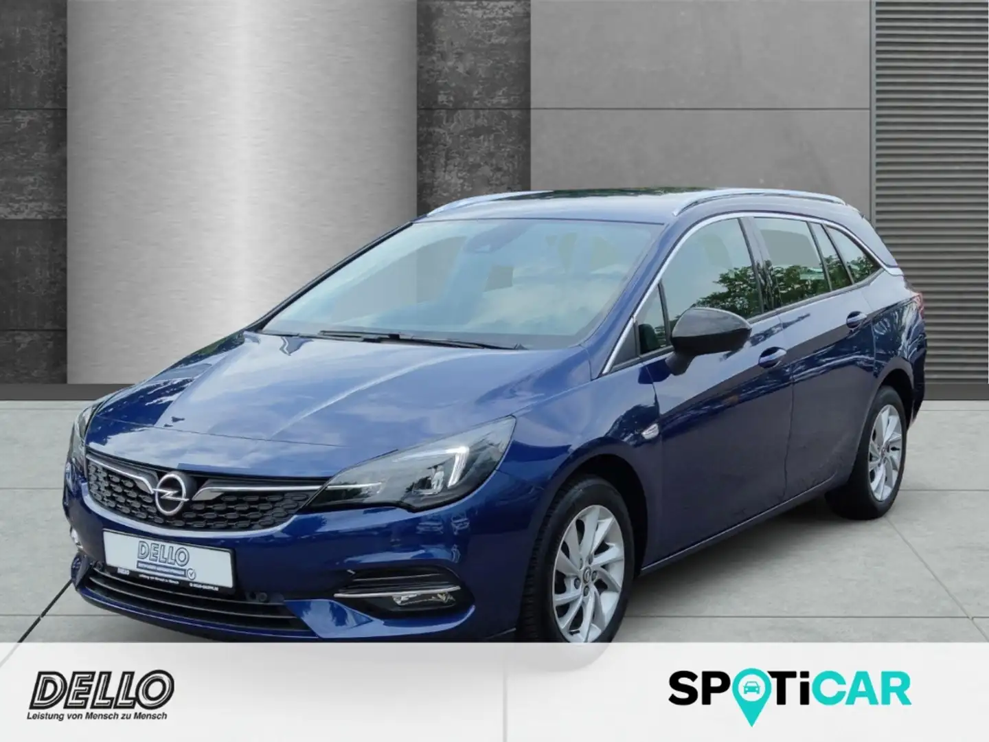 Opel Astra Sports Tourer Elegance Navi LED LenkradHZG SHZ PDC Blau - 1