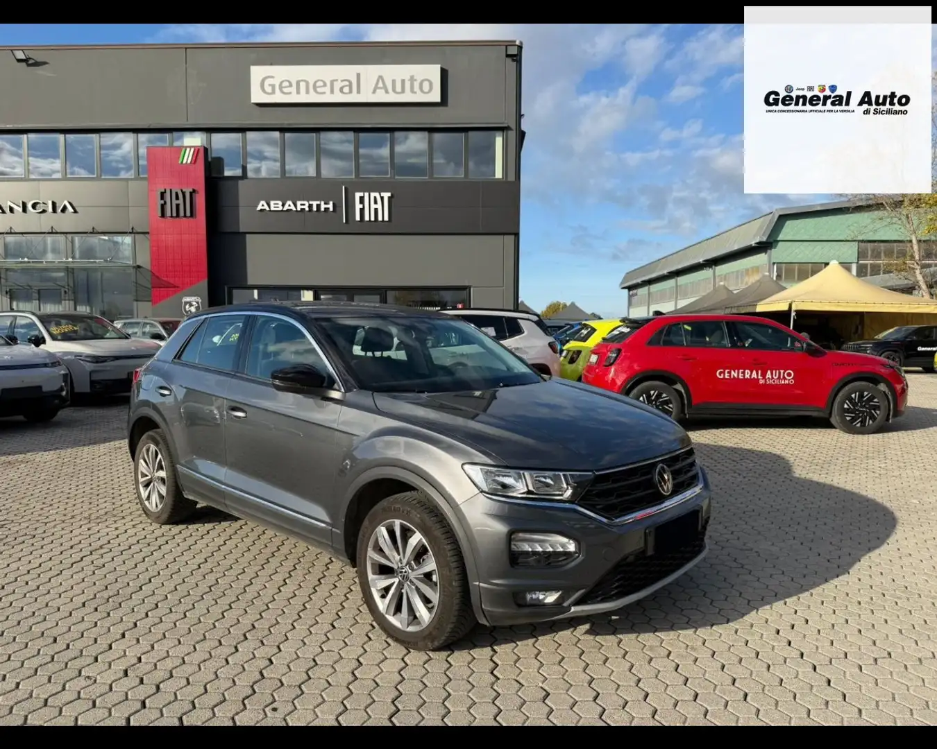 Volkswagen T-Roc I 1.6 tdi Business Grigio - 1