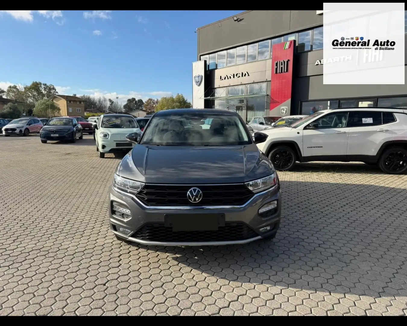 Volkswagen T-Roc I 1.6 tdi Business Grigio - 2