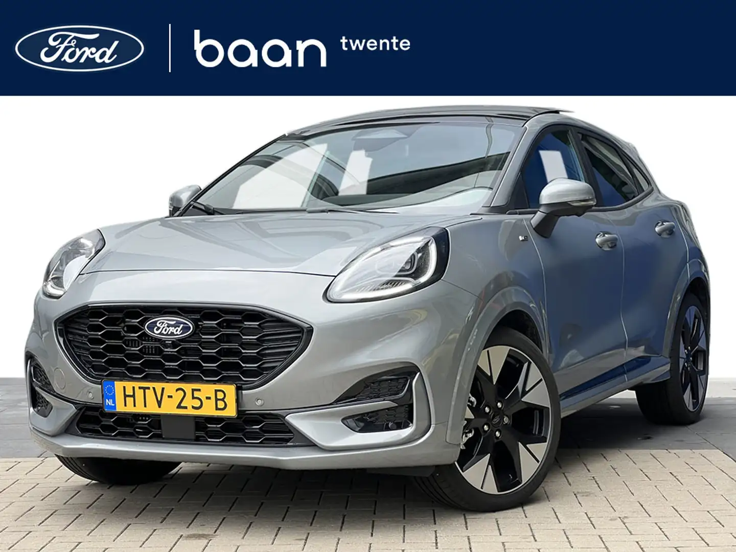 Ford Puma 1.0 EcoBoost Hybrid ST-Line X | Panoramadak | Wint Grijs - 1