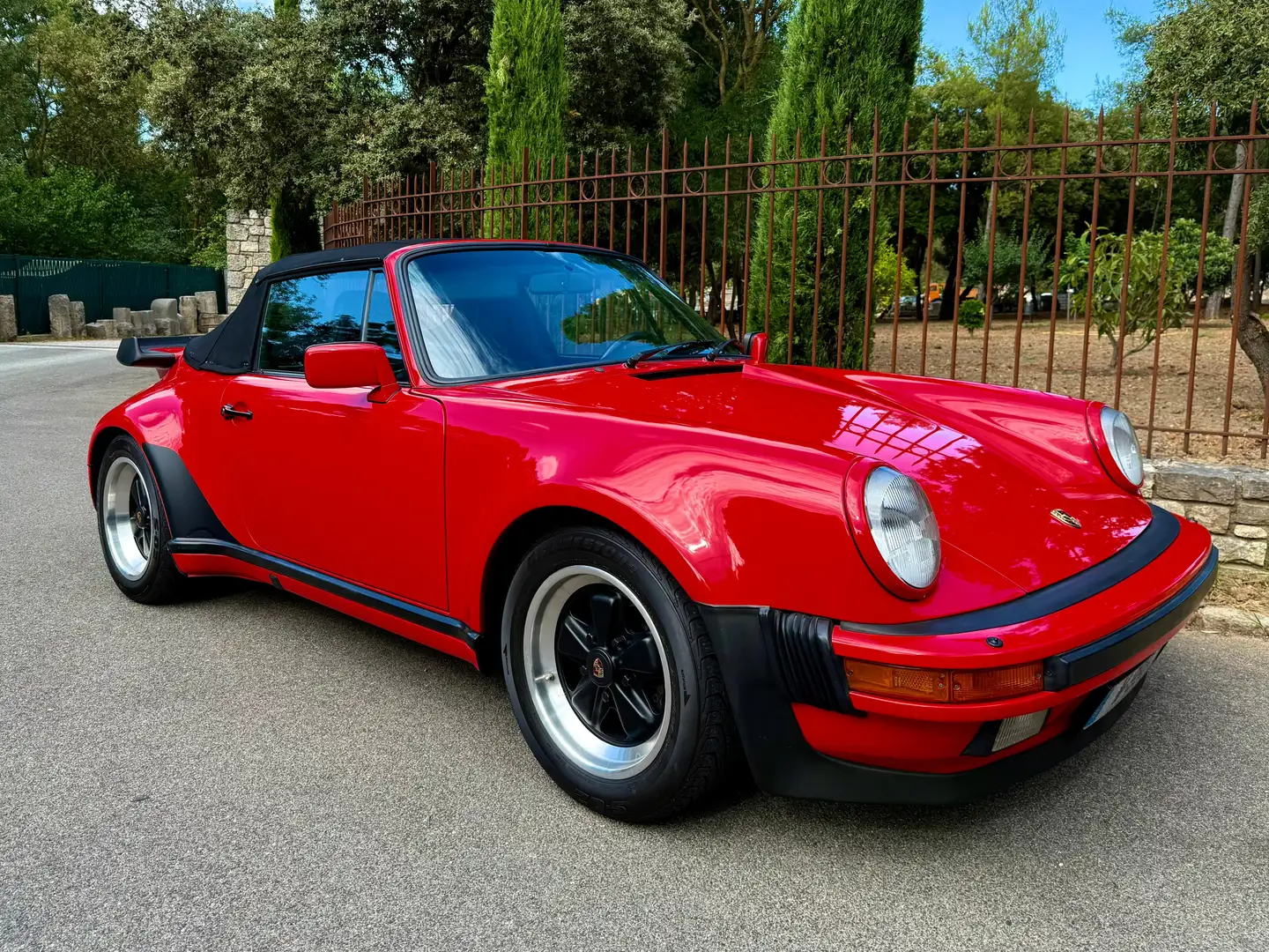 Porsche 930 Turbo 3,3 Rouge - 2