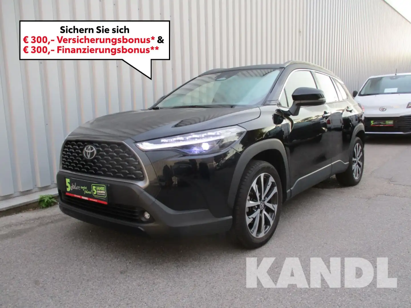 Toyota Corolla Cross 1.8 FWD Active Drive ACC+LED+Navi Schwarz - 1