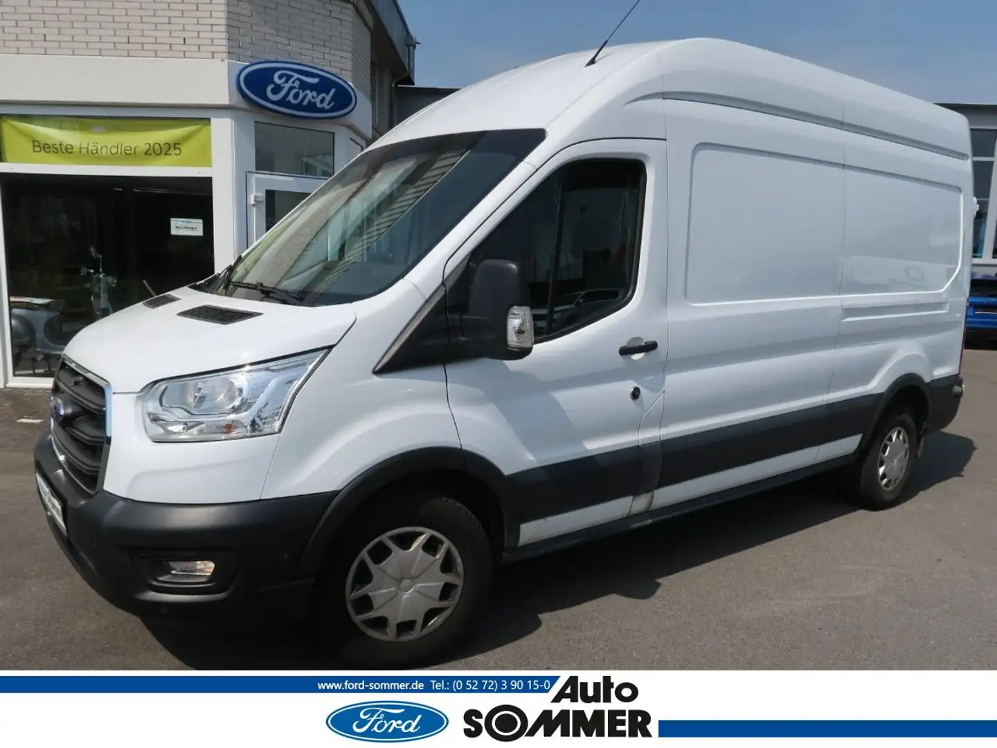Ford Transit 350 L3 Trend, 170PS, Navi, Kamera, ACC, GJR Blanc - 1