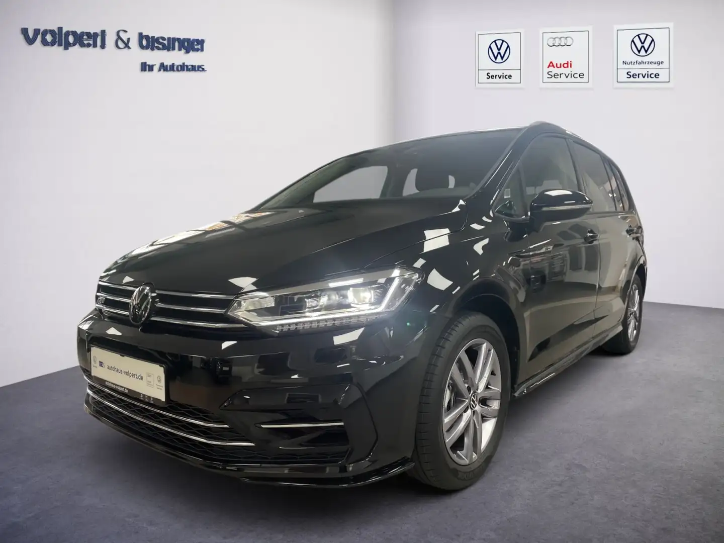 Volkswagen Touran Comfortline *R-LineExt.* 1,5 l TSI 110 kW Zwart - 1