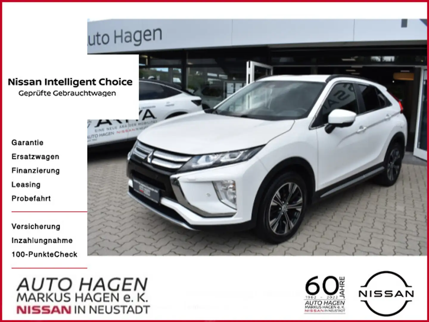 Mitsubishi Eclipse Cross 1.5 T-MIVEC Automatik Intro Editio Weiß - 1