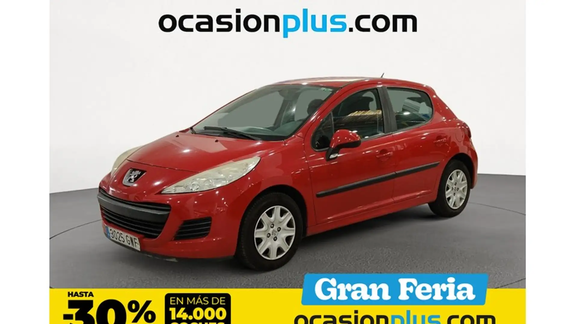 Peugeot 207 1.6HDI FAP Confort Rouge - 1