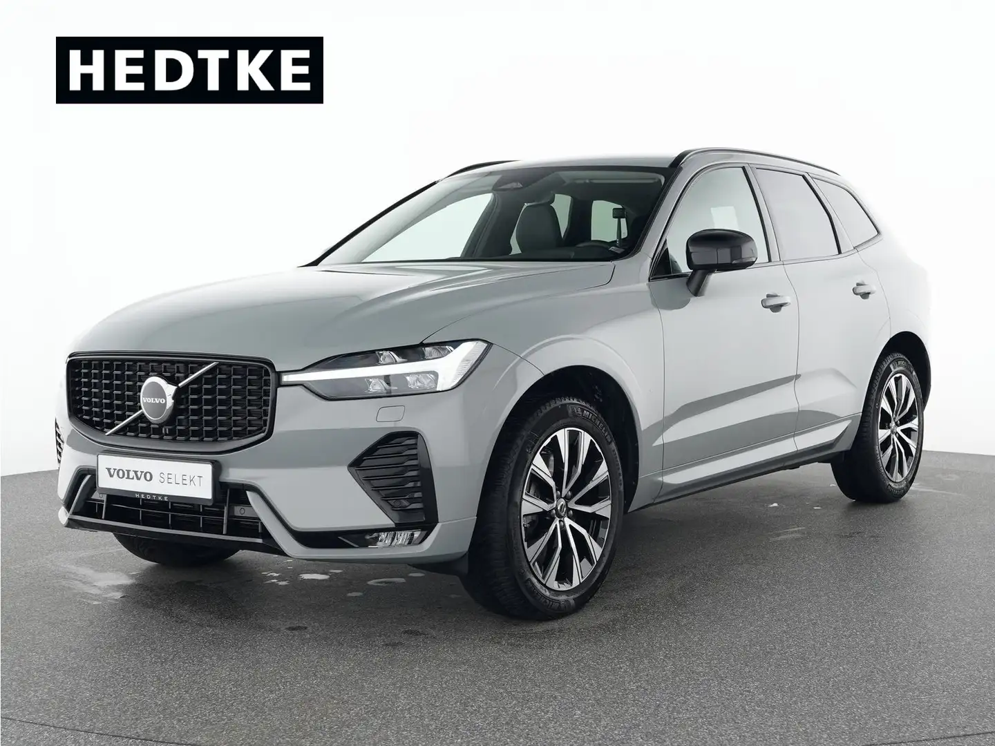 Volvo XC60 B4 Diesel Plus Dark 19"+H&K+VOLL-LED+ACC Grau - 1