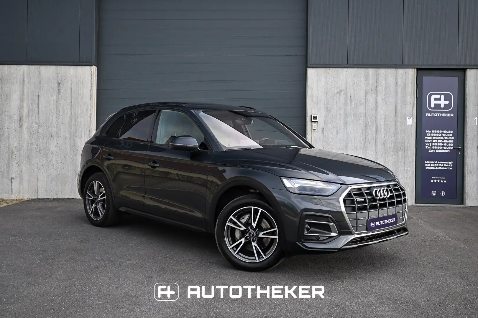 Audi Q5 50 TFSIe quattro S line/ Massage/Panodak/Dodehoek Gris - 1