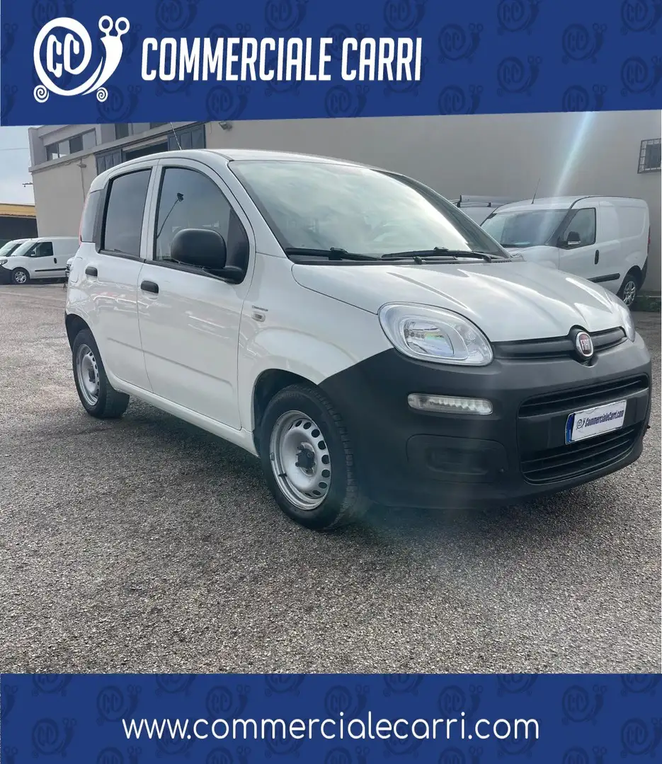 Fiat New Panda VAN 1.0 HYBRID 2 POSTI POP - 2022 Blanc - 1
