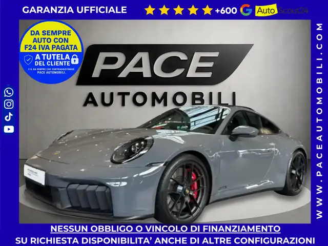 Porsche 992 911.2 GTS T-HYBRID 20"BLACK TETTO SPORT CHRONO ACC