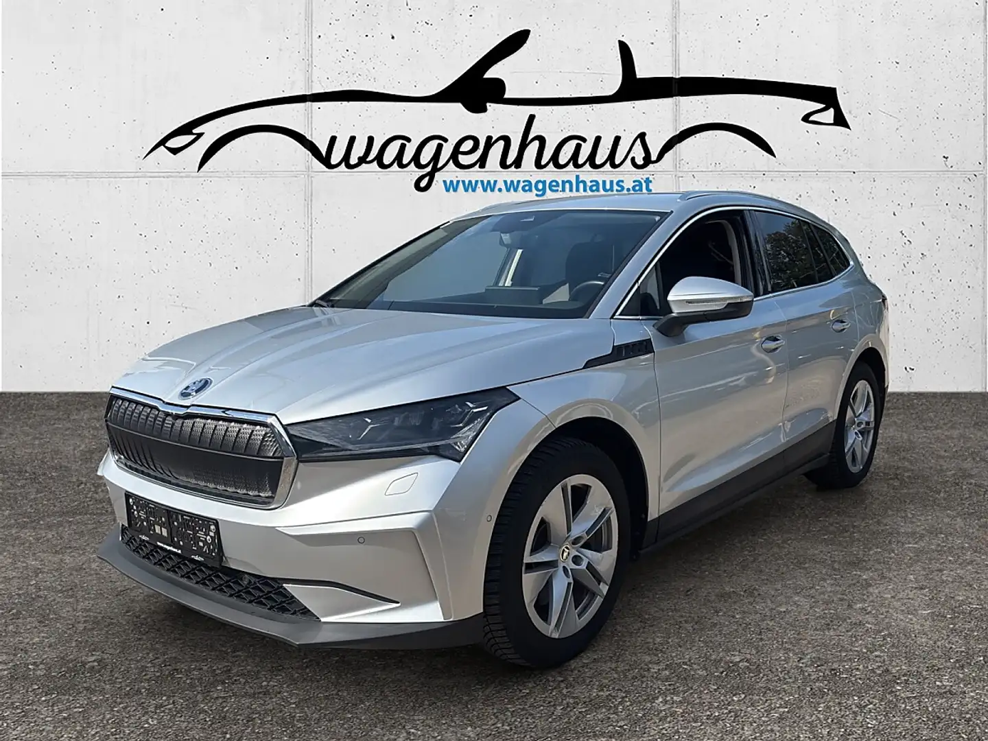 Skoda Enyaq iV 80 Loft, ACC, Matrix LED, Garantie, Akku Test Silber - 1