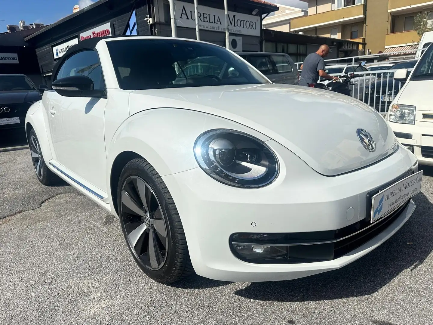 Volkswagen Maggiolino Maggiolino Cabrio 2.0 tdi bm 110cv IMPECCABILE !!! Bianco - 2