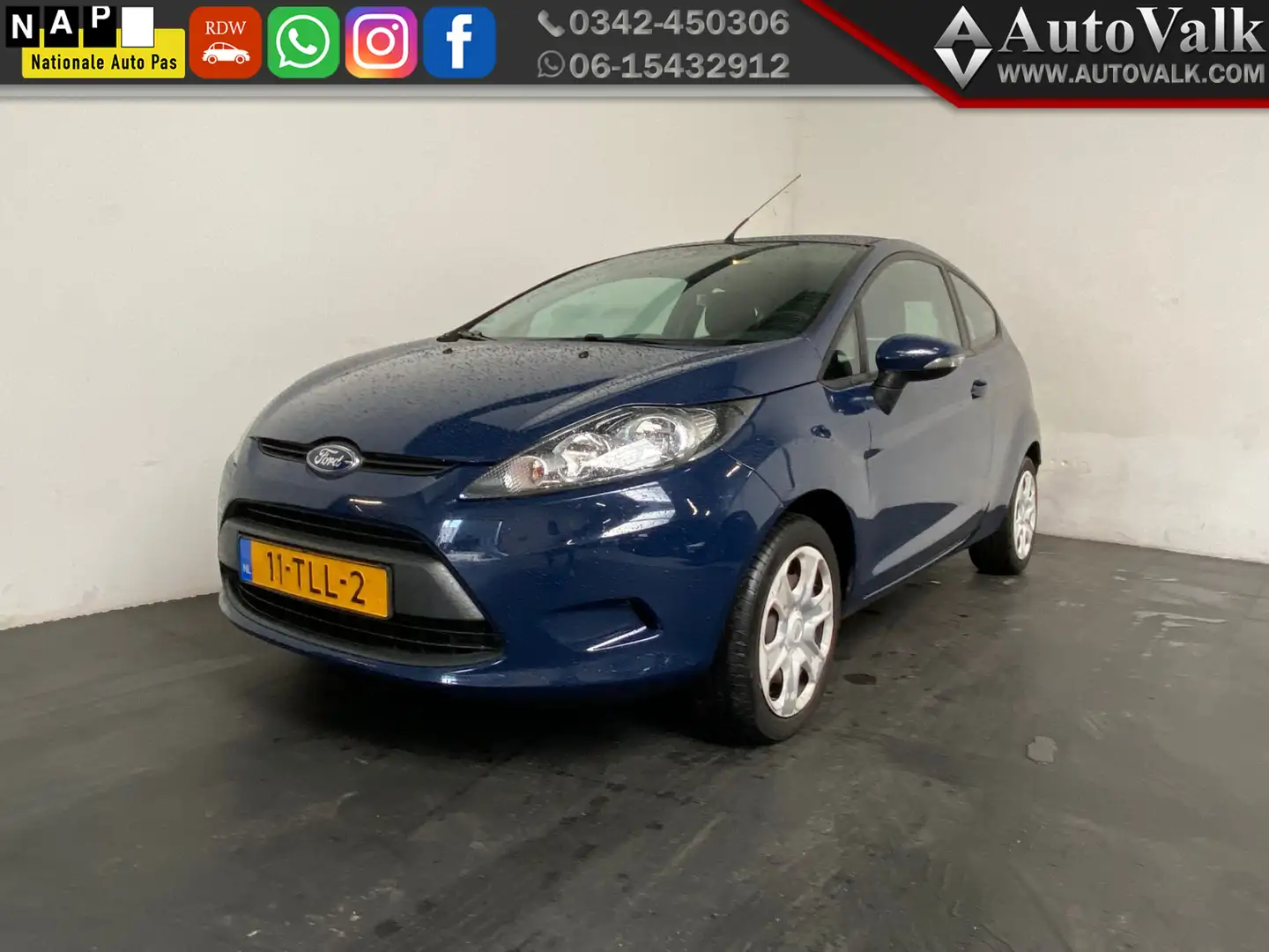 Ford Fiesta 1.25 Limited Blauw - 1