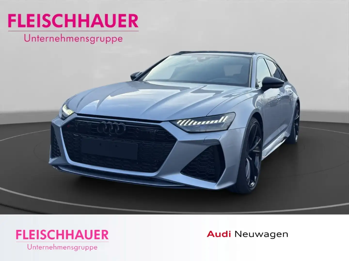 Audi RS6 Avant 4.0 TFSI quattro Tiptronic HUD+AD+PANO+AHK+L Silber - 1