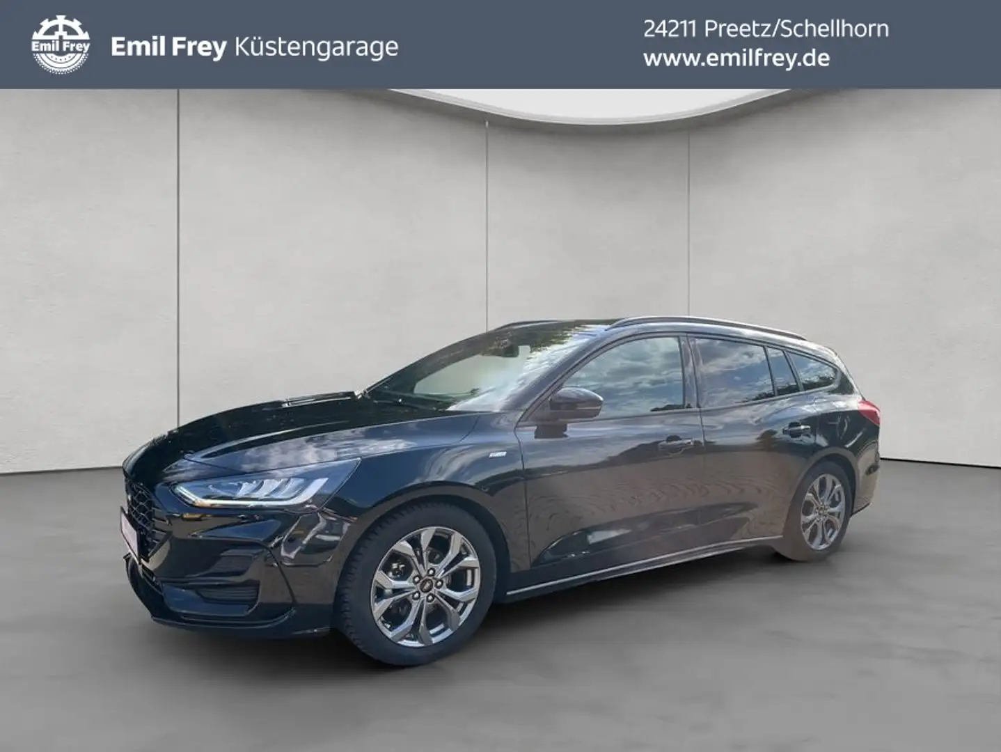 Ford Focus ST Line X 1.0 EcoBoost mHEV AHK RFK LED Na Zwart - 1