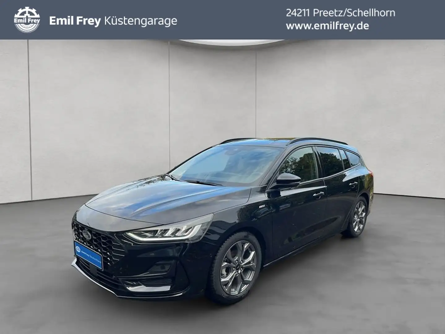 Ford Focus ST Line X 1.0 EcoBoost mHEV AHK RFK LED Na Zwart - 1