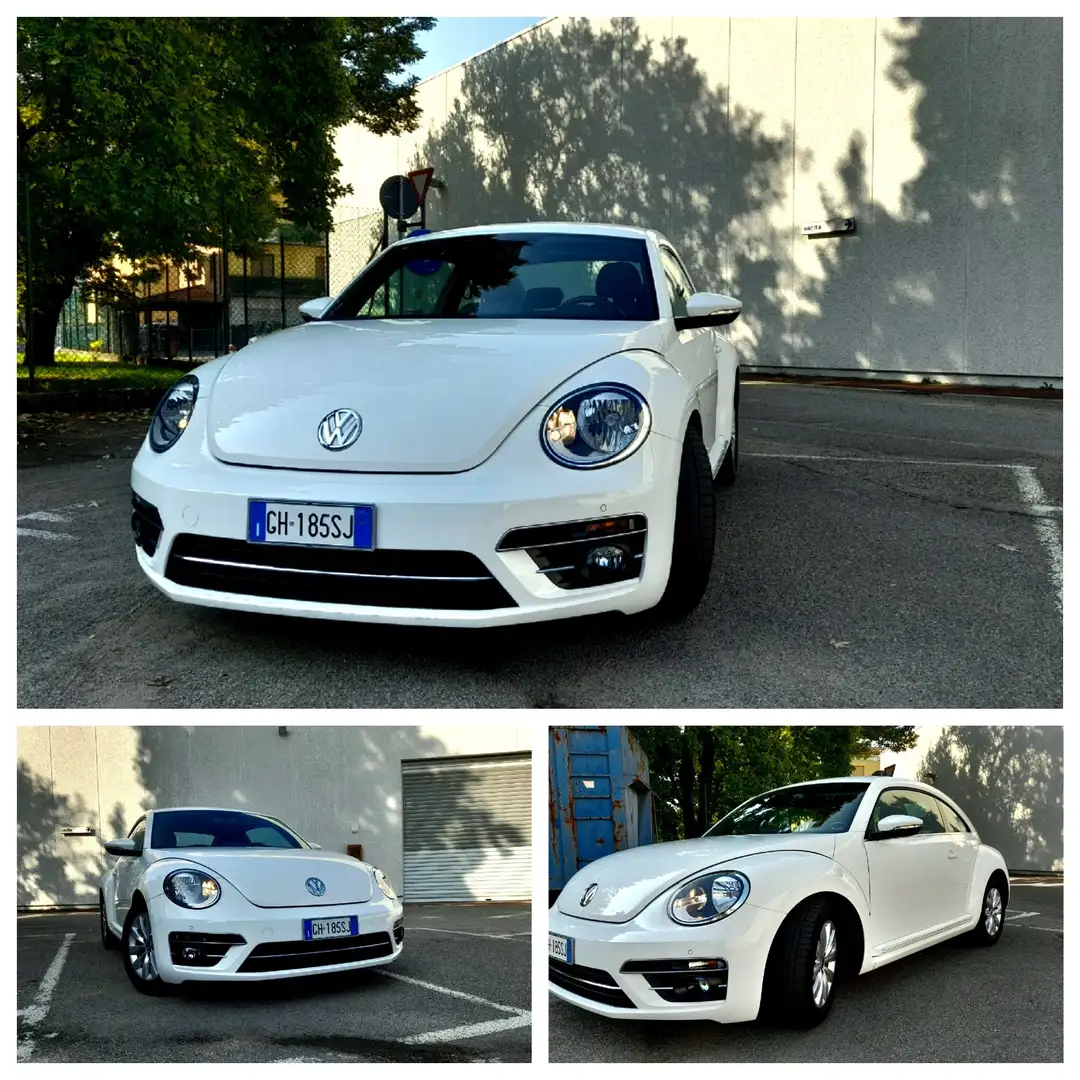 Volkswagen Maggiolino 1.2 tsi Design Weiß - 2