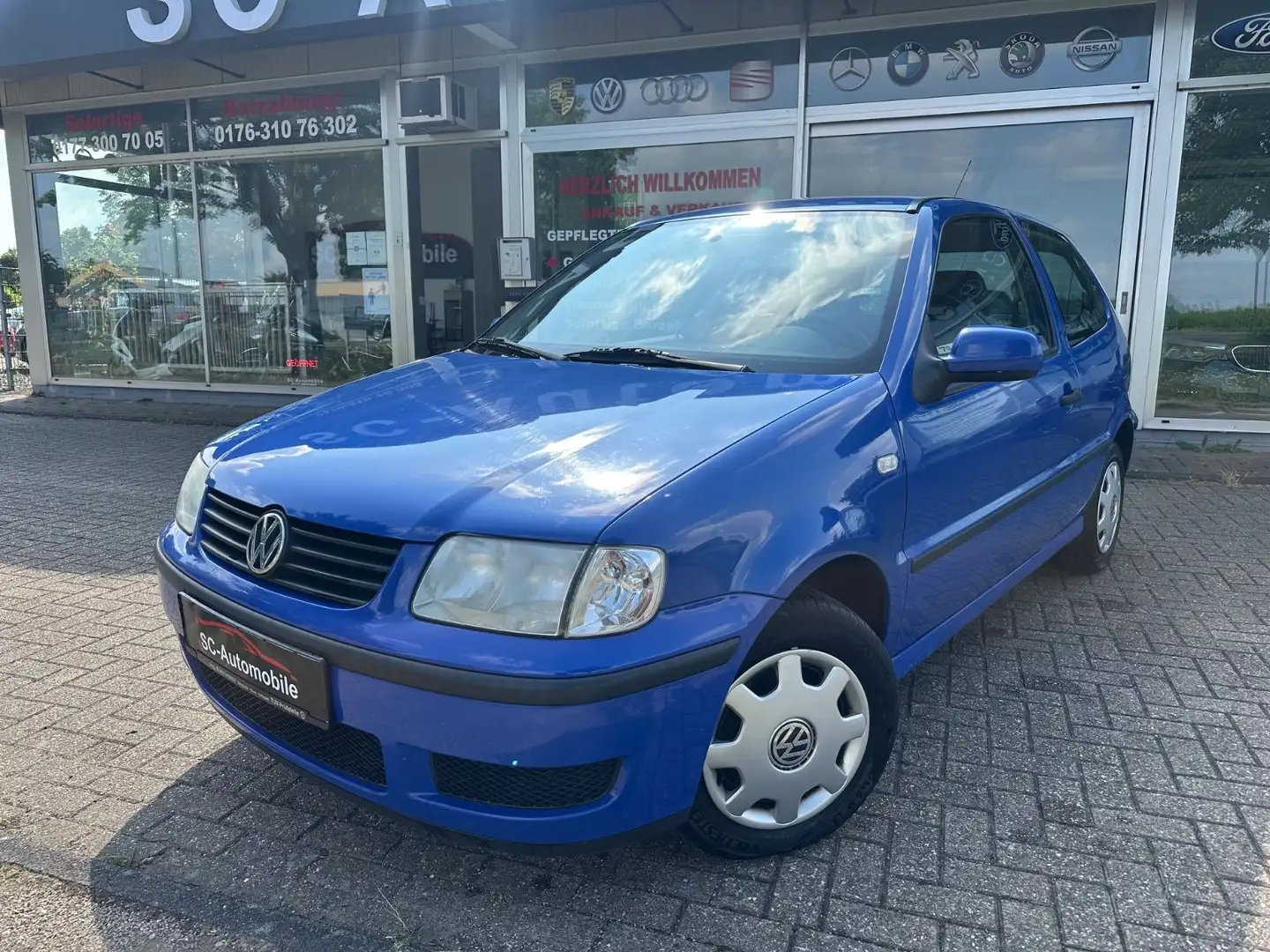 Volkswagen Polo *TÜV-NEU*8x BEREIFT*2-HAND*EURO4 Blau - 1