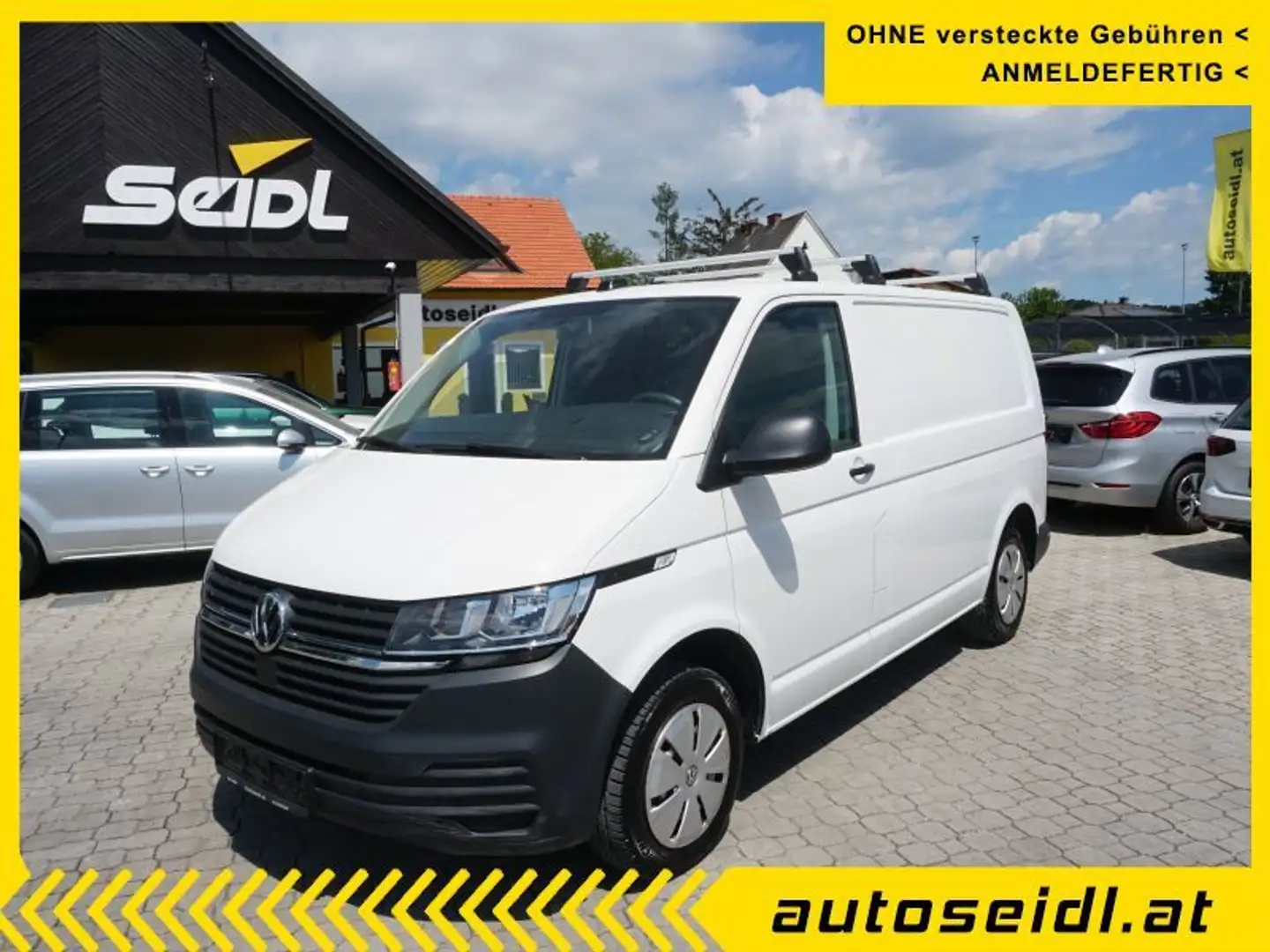 Volkswagen T6.1 Transporter 2.0 TDI *KLIMA* Weiß - 1