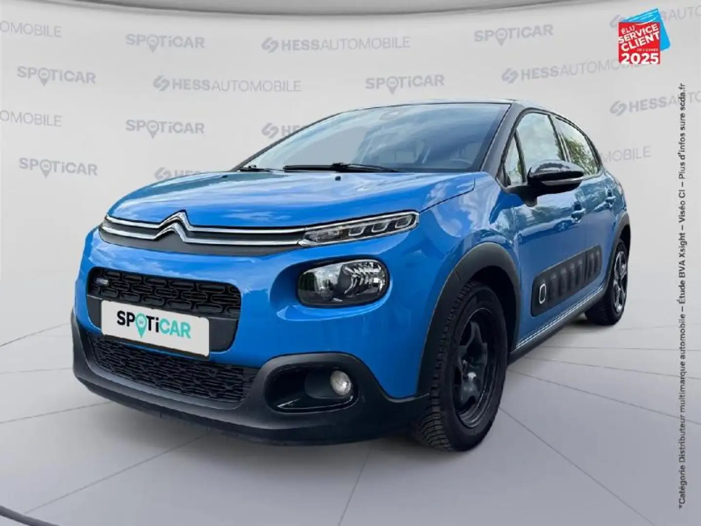Citroen C3 PureTech 82ch Shine GPS Radar AR Carplay Bleu - 1