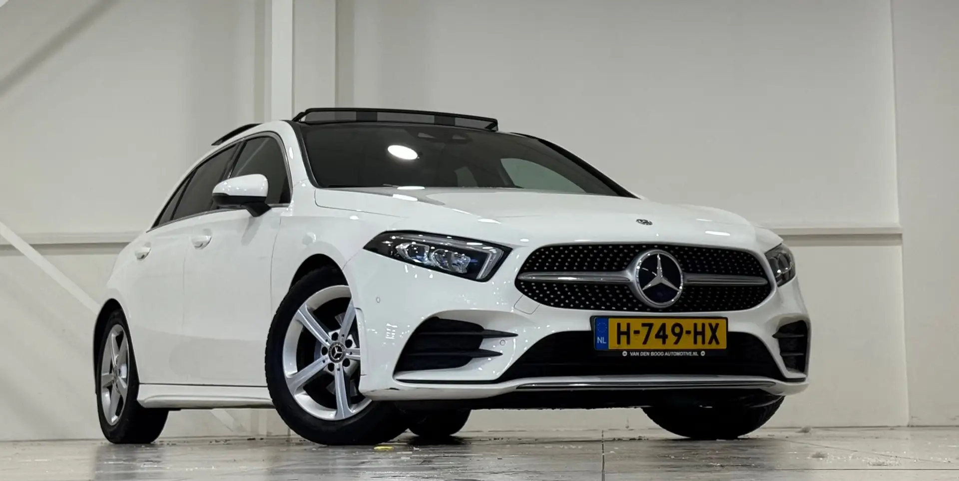 Mercedes-Benz A 160 Business Solution AMG 1e Eigenaar! apple car play Blanc - 2
