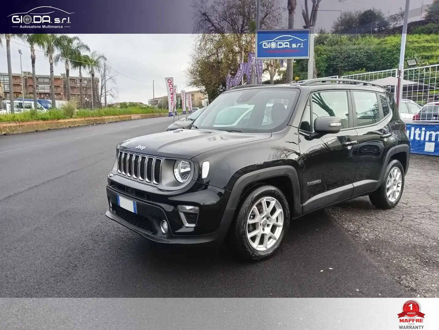 Jeep Renegade 1.6 Mjt 130 CV Limited Noir - 1