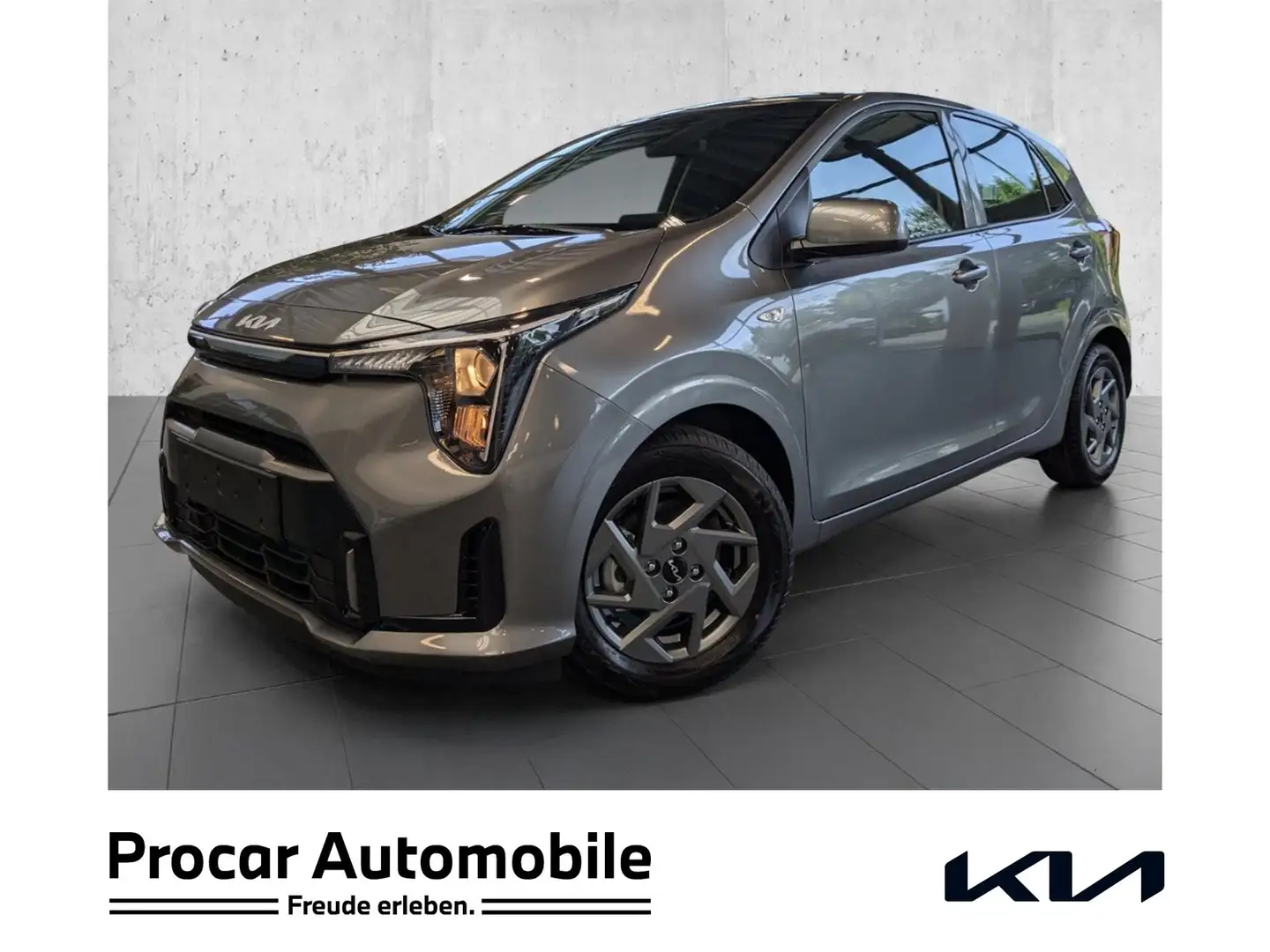Kia Picanto 1.0 Vision, Navi Kamera, SHZ Grau - 1