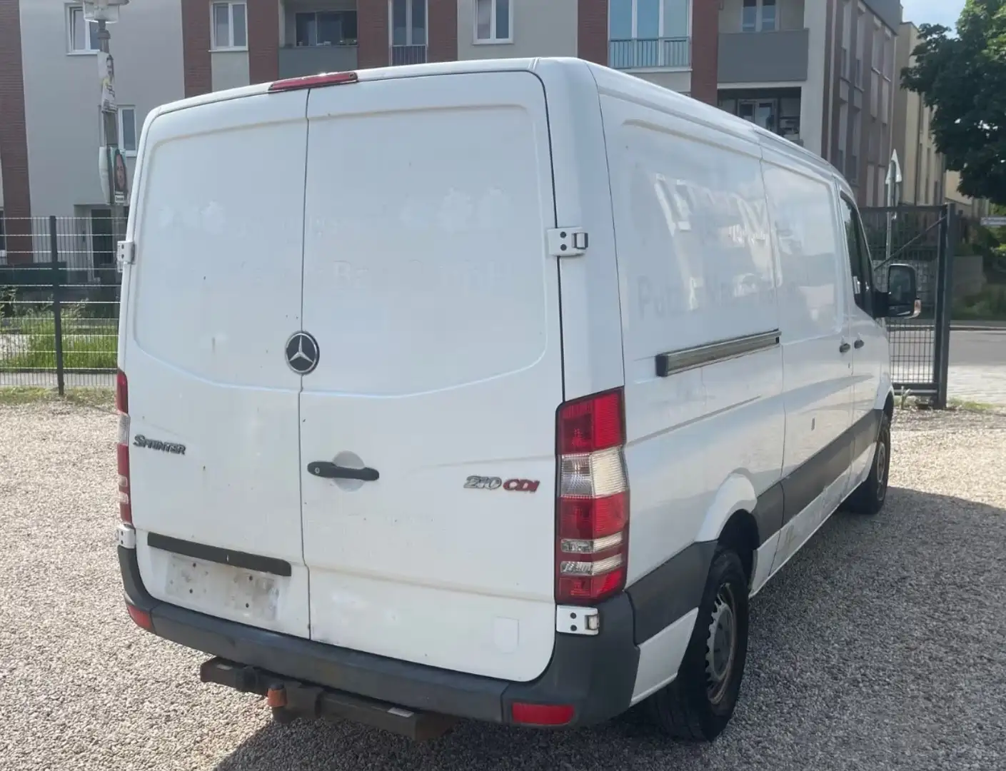 Mercedes-Benz Sprinter Sprinter Chasis Cabina 210CDI Medio Blanco - 1