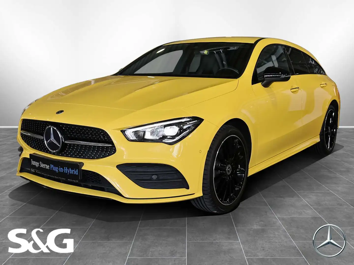 Mercedes-Benz CLA 250 e AMG 19 ZOLL+NIGHT PAKET Yellow - 1