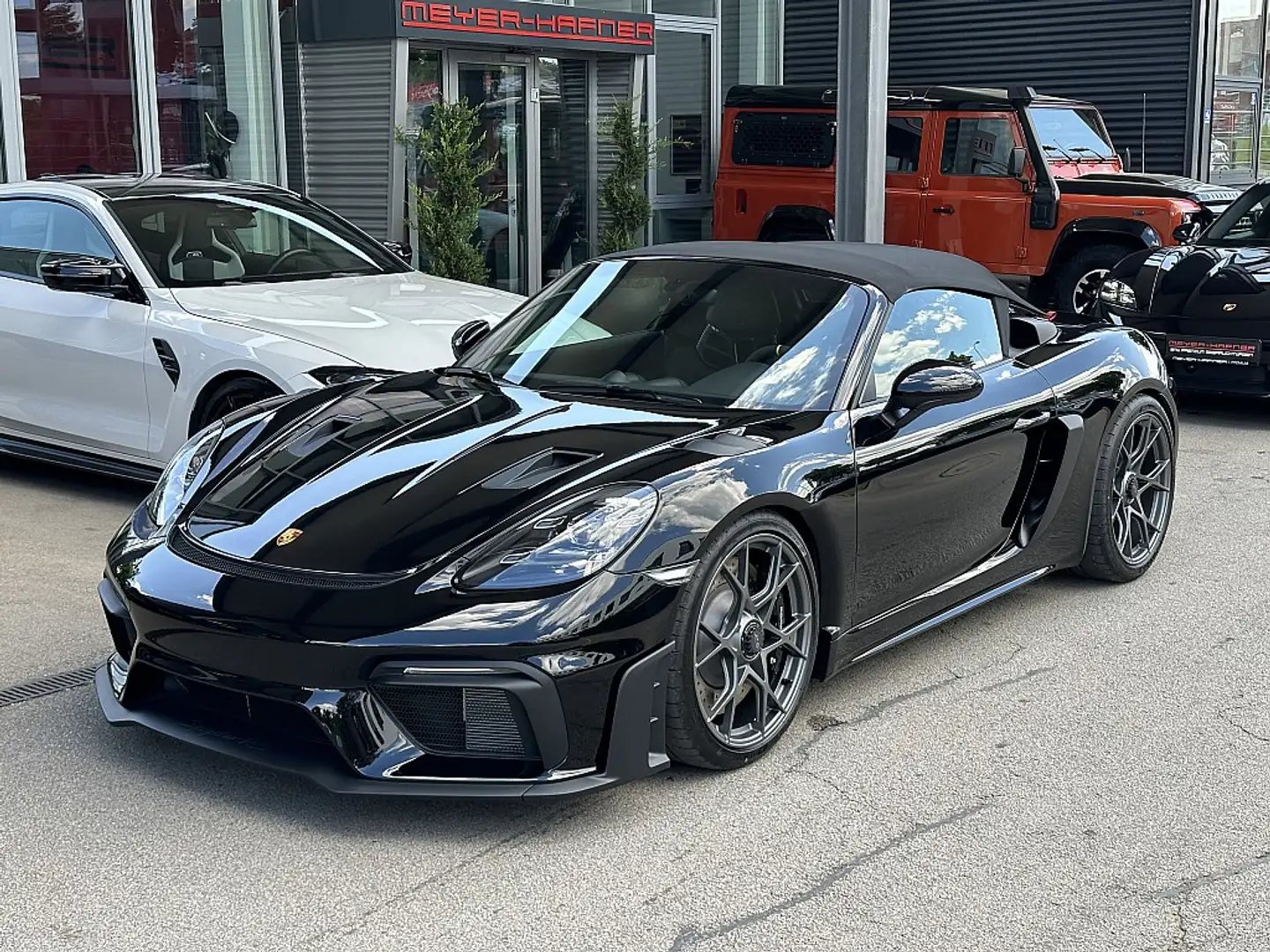 Porsche Boxster 718 Boxster Spyder RS Schwarz - 1