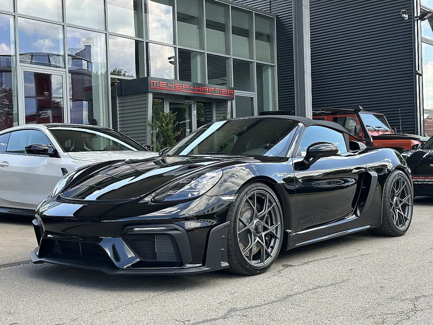 Porsche Boxster 718 Boxster Spyder RS Schwarz - 2