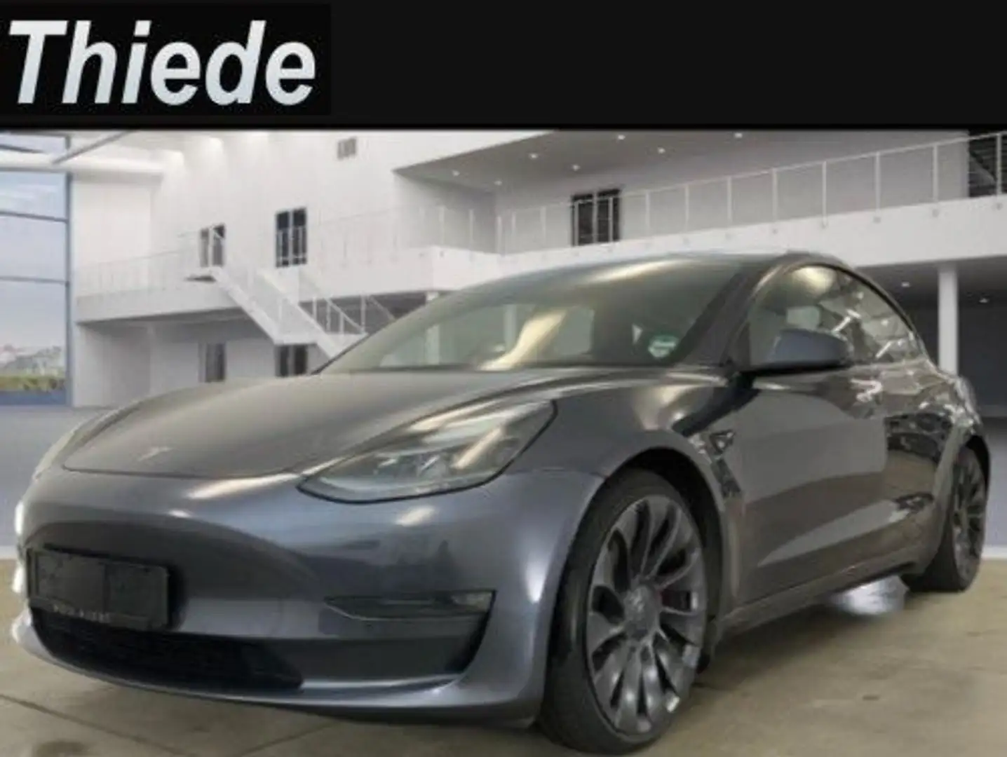 Tesla Model 3 PERFORMANCE DUAL-MOTOR NAVI/LED/KAMERA Grau - 1