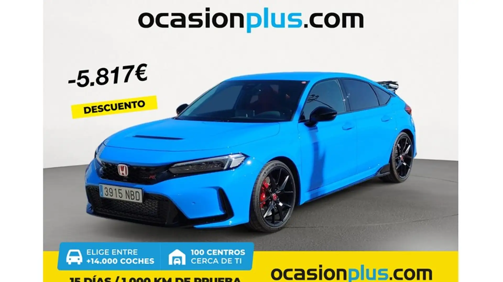 Honda Civic 2.0 VTEC Turbo Type R Edición Especial Pack Carbo Azul - 1