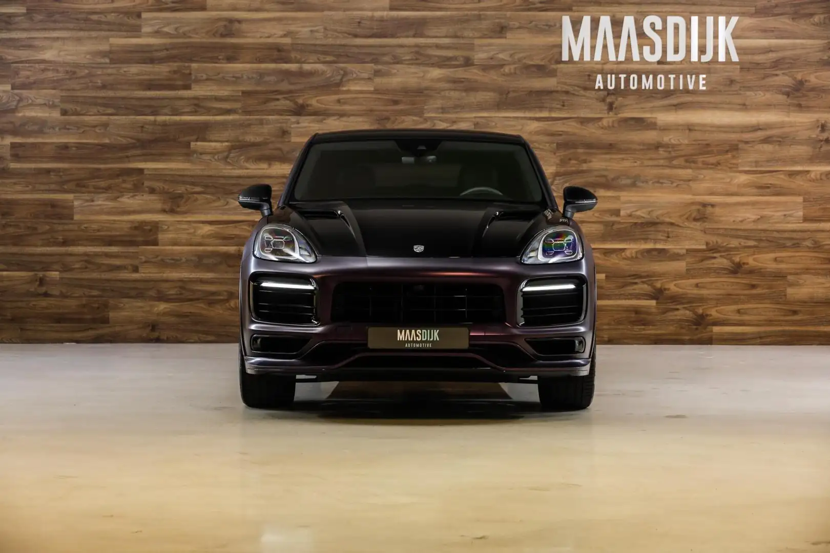 Porsche Cayenne Coupe 2.9 S|Techart|Akrapovic|HUD|Pano|Keyless| Paars - 2