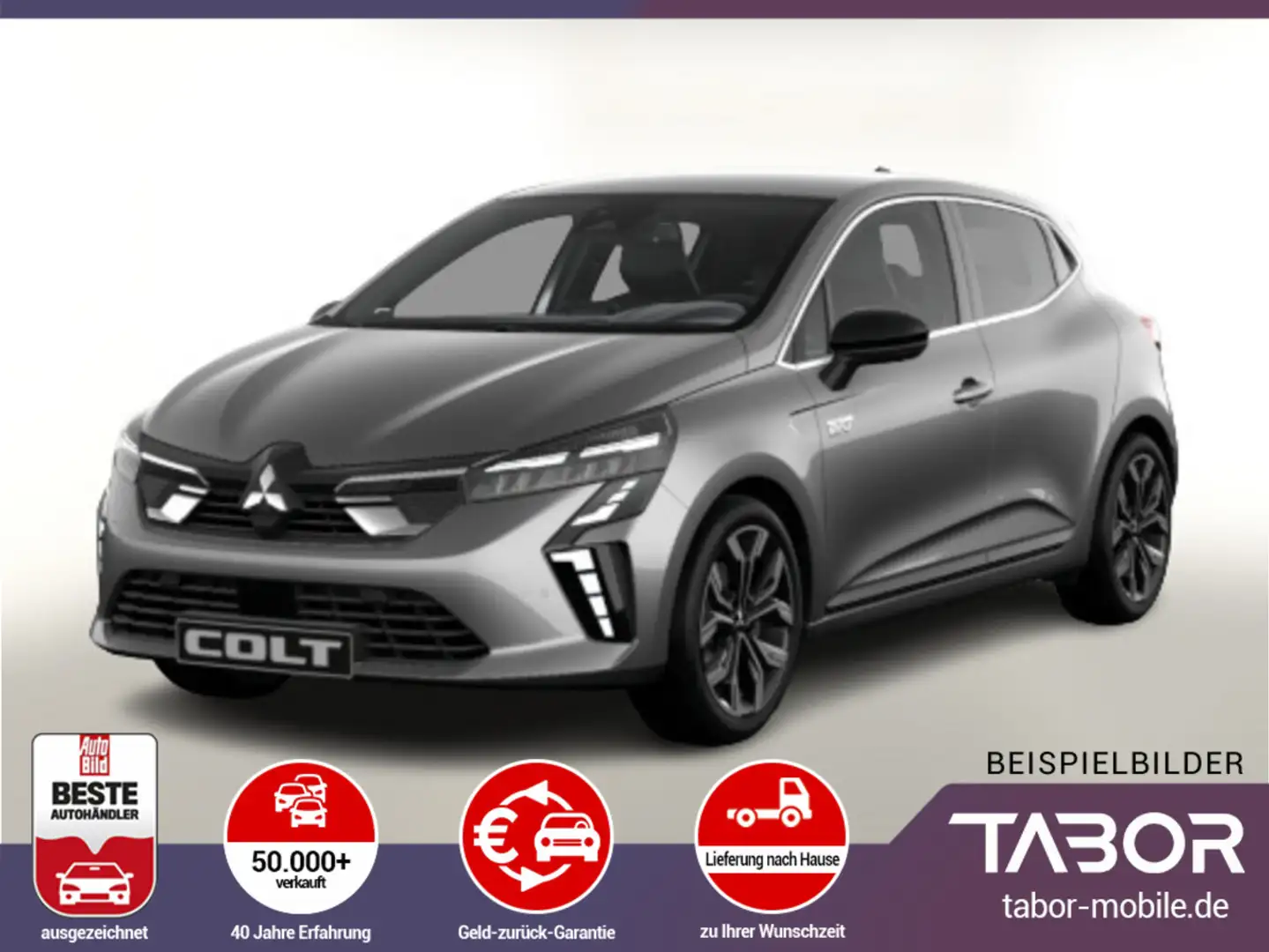 Mitsubishi Colt 1.6 HEV 143 Nav Bose ACC KeyL PDC 360° 17Z Grau - 1