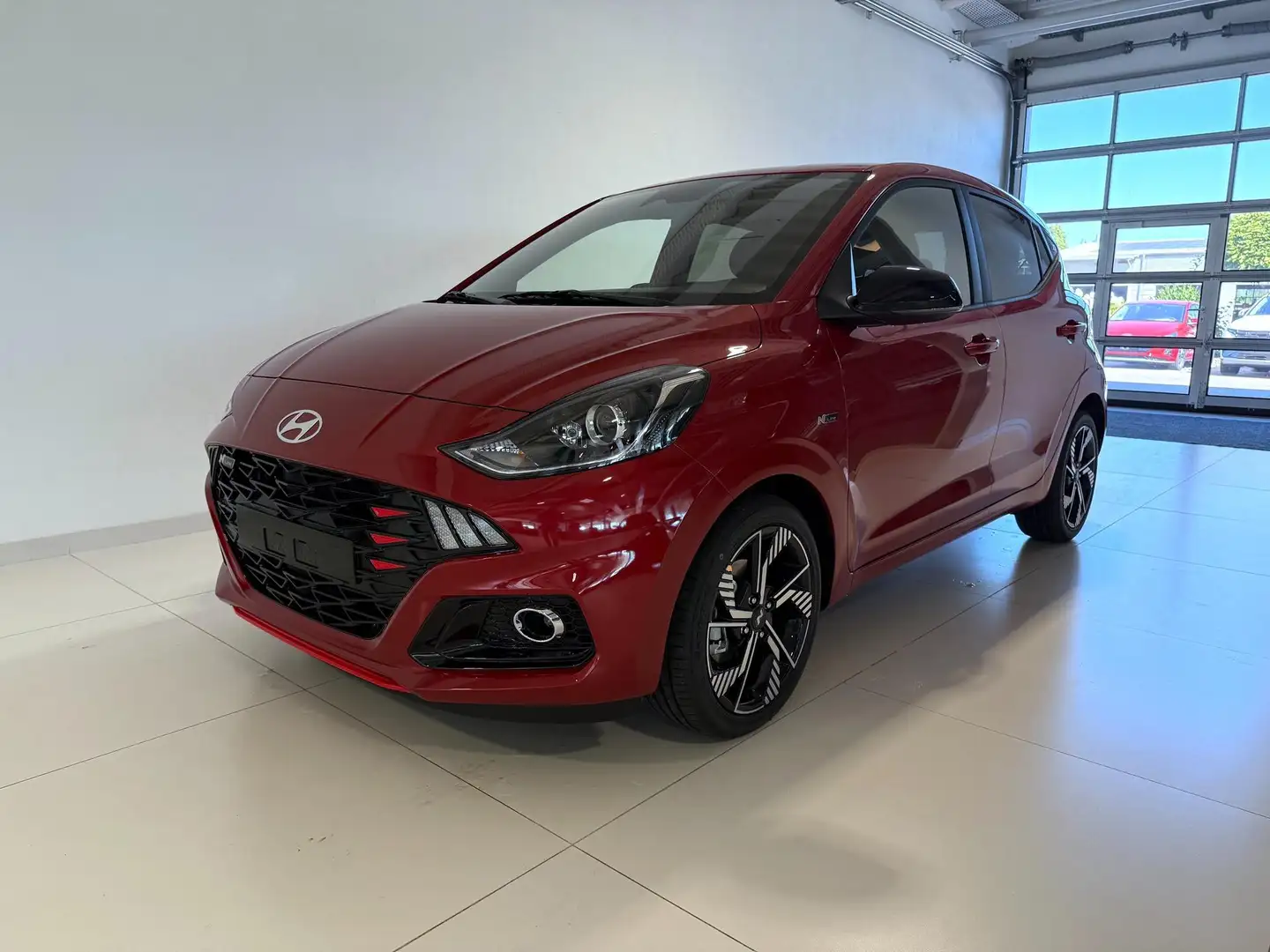 Hyundai i10 N Line 1.0 T-GDI 66 kW (90 PS) Line-Interieur-P... Rot - 1