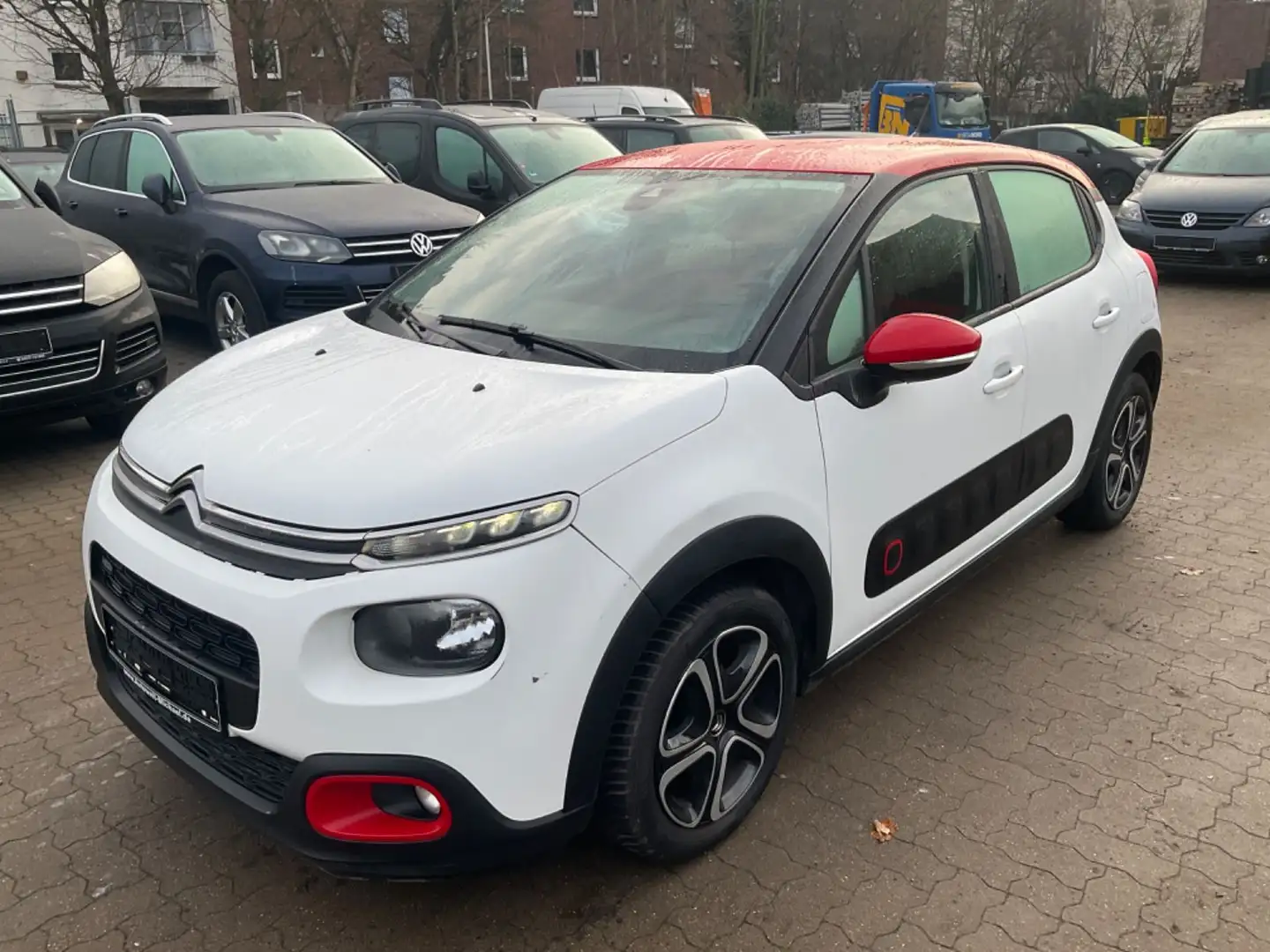 Citroen C3 Shine AUTOMATIK TÜV 04.2027 WENIG KM Weiß - 1