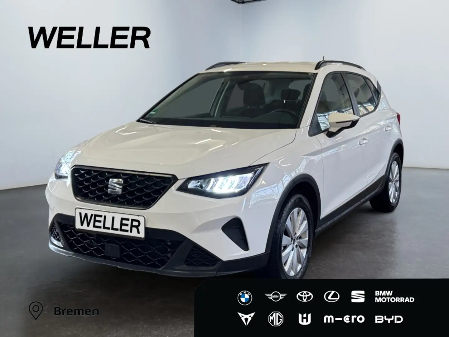 SEAT Arona 1.0 TSI Style Edition *LED*Allwetter*PDC* Weiß - 1