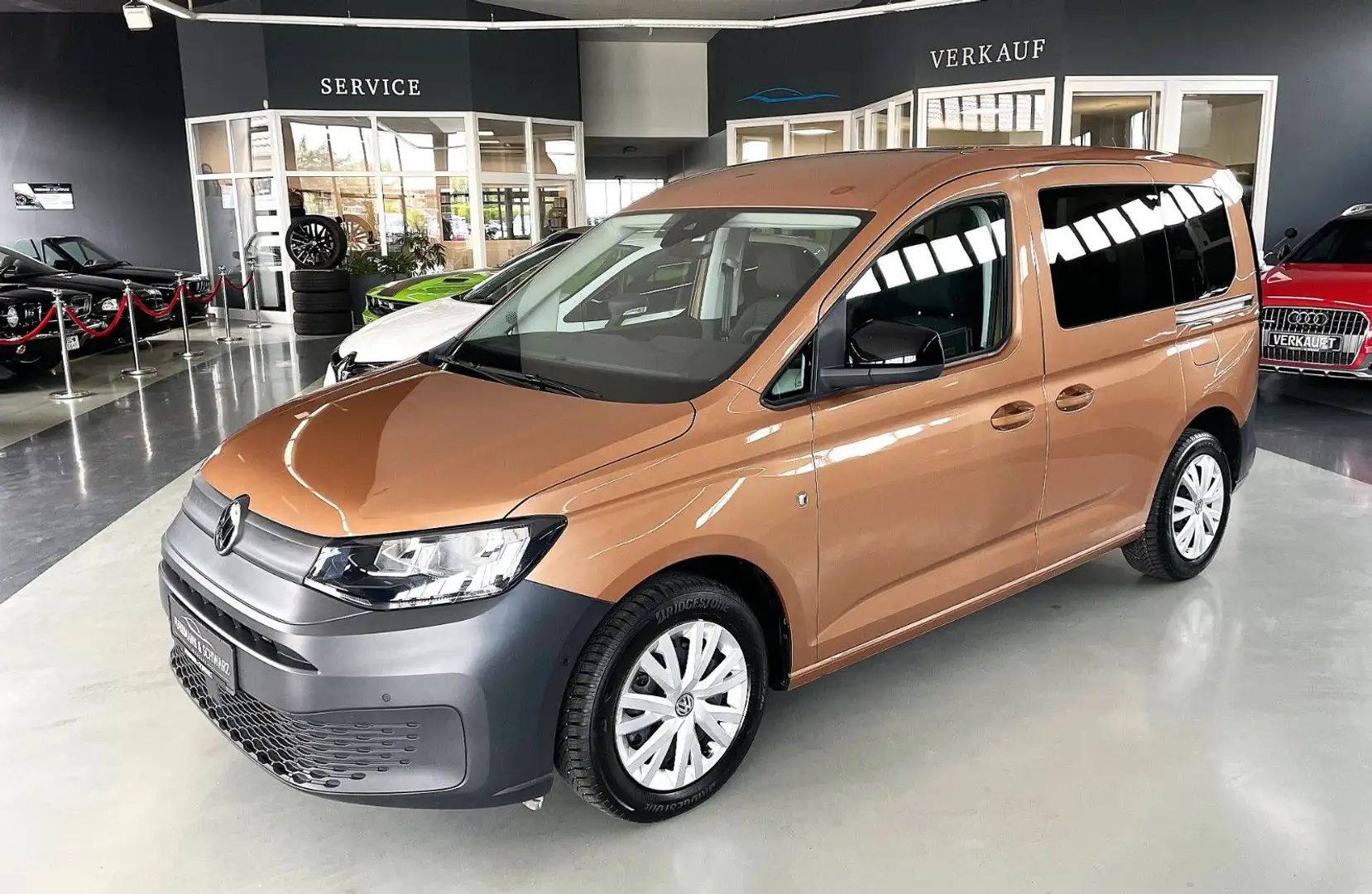 Volkswagen Caddy 2.0TDI Caddy NAVI+Standheiz+Alarm Złoty - 1