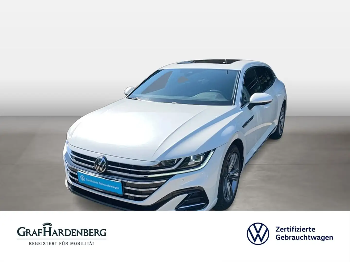 Volkswagen Arteon Shooting Brake R-Line 4Mot TDI DSG AHK Weiß - 1