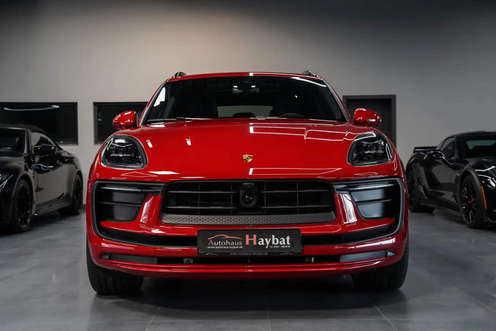 Porsche Macan LED-Pano-Luft-Bose-Chrono-Leder-21" Rosso - 2