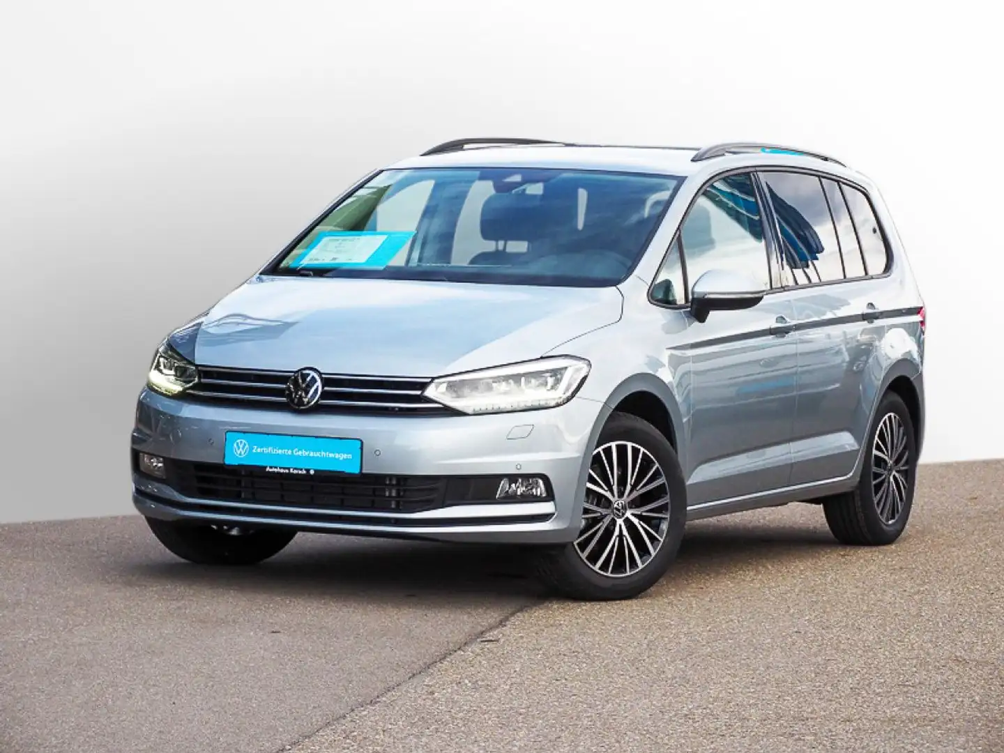 Volkswagen Touran 1.5 TSI DSG Comfortline 7 SITZE, NAVI, LED Silver - 2