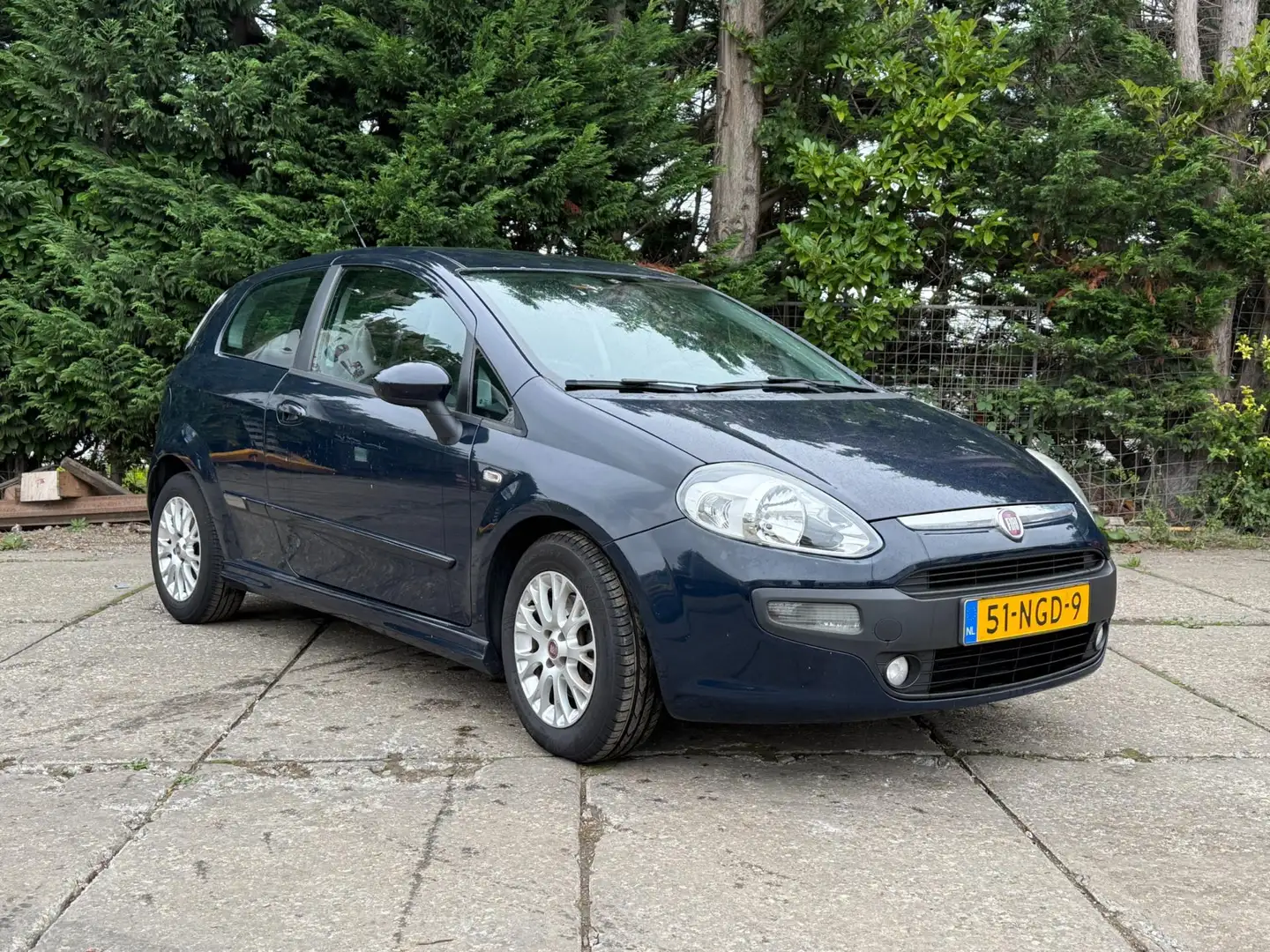 Fiat Punto Evo 1.3 M-Jet Dynamic Clima/LMV/Goed onderhouden Blauw - 2