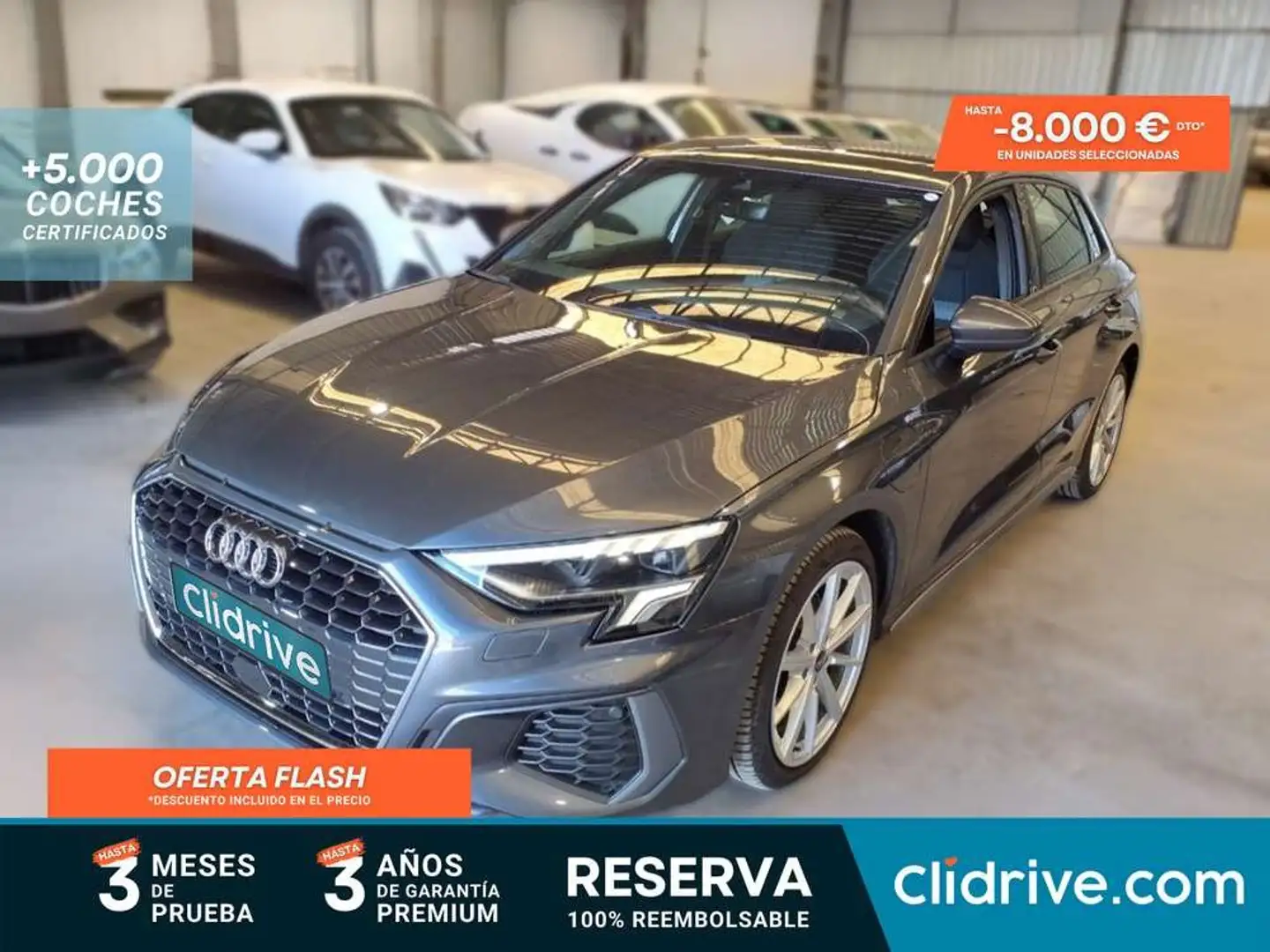 Audi A3 Sportback S line 40 TFSI e 150kW S tron Gris - 1