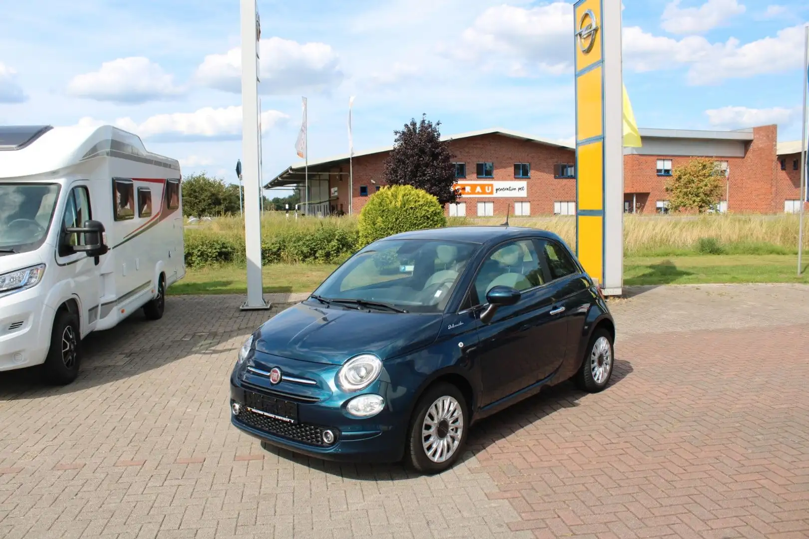 Fiat 500 Dolcevita Blauw - 1