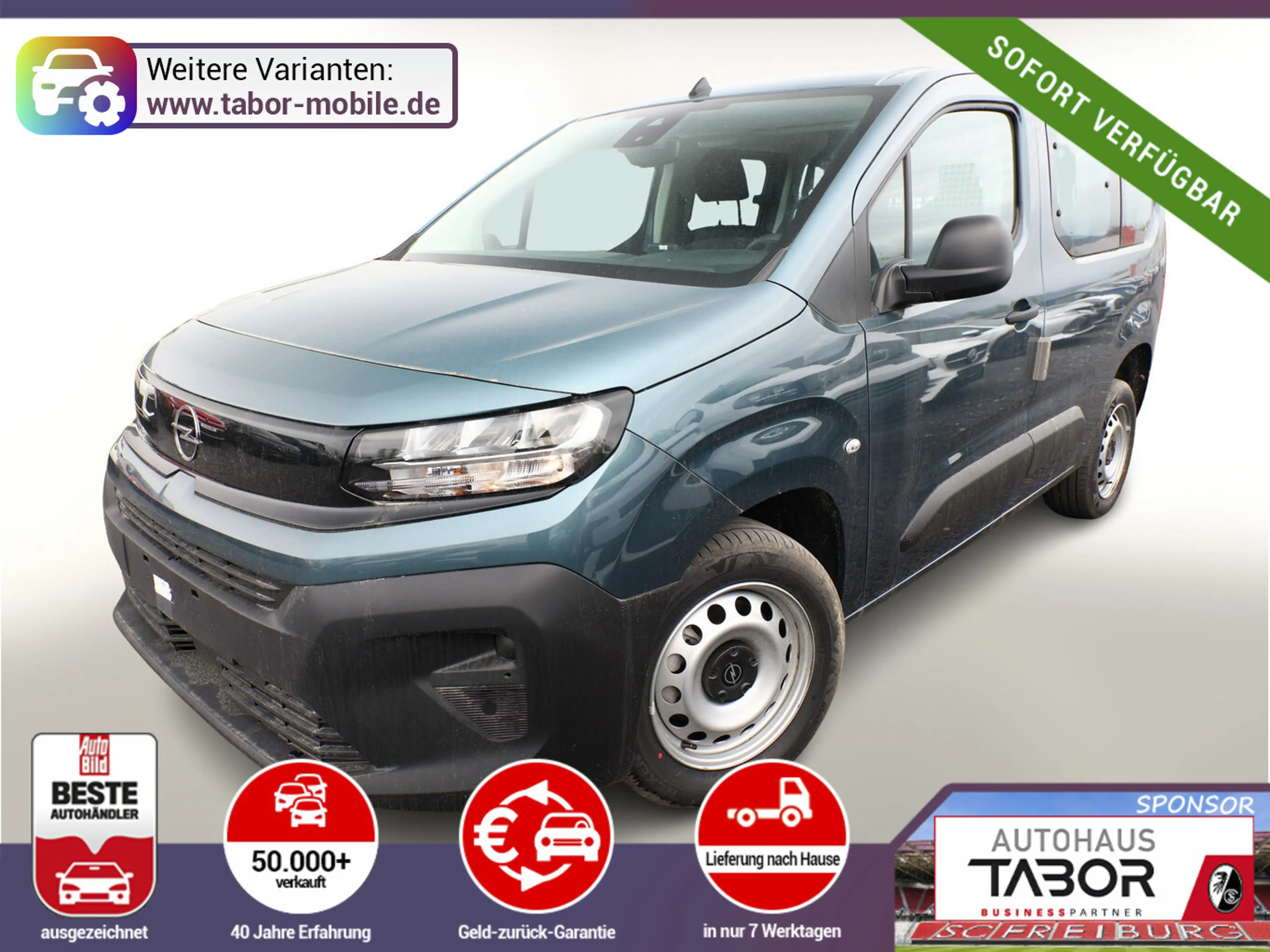 Opel Combo N1 Edition 5-Sitzer EcoLED PDC UVP-32%*