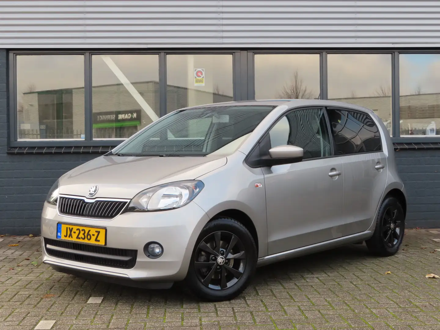 Skoda Citigo 1.0 Greentech Fresh | cruise control | airco | lic Grijs - 1